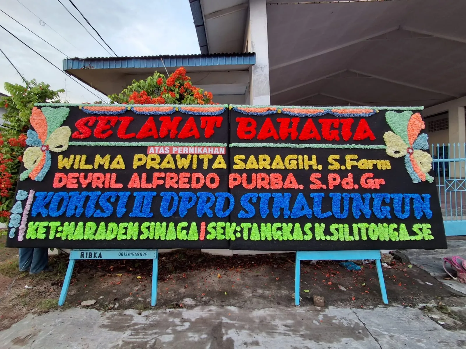 Papan Bunga Selamat Siantar