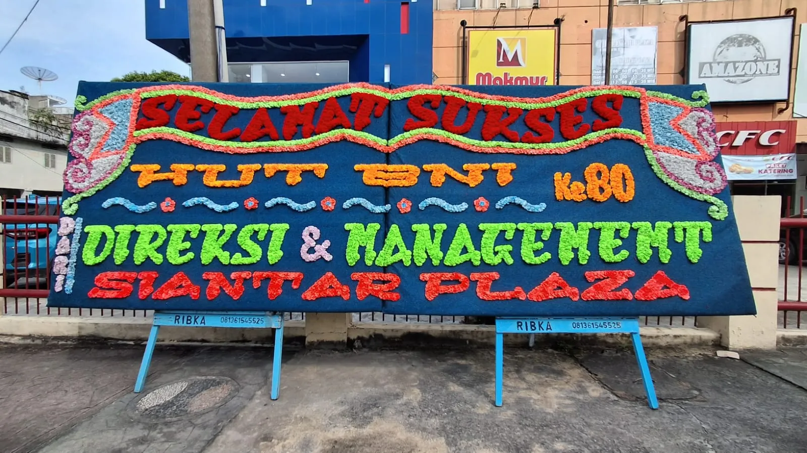 Papan Bunga Selamat Siantar