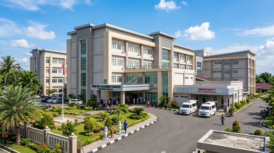 Rumah Duka RSUD Dr. Djasamen Saragih